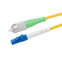 Conector de fibra LC SC FC UPC APC 9/125 SM SX Cable de conexión de fibra óptica SC/UPC a FC/APC Equipo de cable de fibra de alto rendimiento