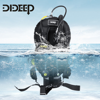 DIDEEP Dropshipping Diving Donut Wing BCD BCD-V Double+Support Single Tank Noir/Vert/Camouflage Nylon de haute qualité pour la plongée