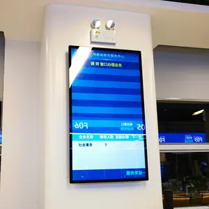 4k智能面板交互式屏幕显示带cms的电子数字广告标牌