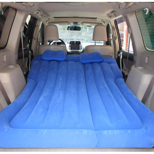 <b>Car</b> Inflatable Mattress 172x130cm PVC Flocking Rear Seat Sleeping Pad For SUV Travel <b>Bed</b> - Product Image 2