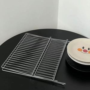 2 Tier Stainless Steel <b>Dish</b> Drying <b>Rack</b> With Drainer Plate Holder Plate <b>Rack</b> - Product Image 5