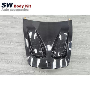 Nueva cubierta de válvula de capó delantero estilo P1 de fibra de carbono para tornillo <span class=keywords><strong>Ferrari</strong></span> <span class=keywords><strong>F430</strong></span> para una fácil instalación Actualización de accesorios de coche - Product Image 3