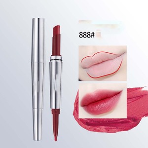 Crayon à Lèvres Double Embout Imperméable Longue Tenue Facile à Appliquer Lisse et Doux Maquillage Beauté Vente en Gros - Product Image 6