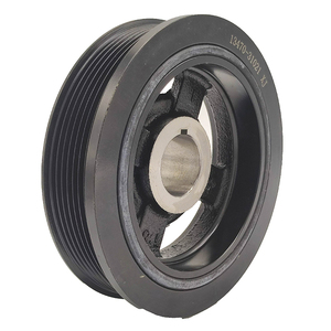 Poulie de vilebrequin de ceinture d'amortisseur d'équilibreur d'harmonique de moteur <span class=keywords><strong>Diesel</strong></span> de haute qualité 13470-31014 pour Prado <span class=keywords><strong>Land</strong></span> <span class=keywords><strong>Cruiser</strong></span> - Product Image 3
