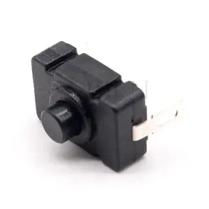 PBS101 Miniature Latching Flashlight Mini On/off Self-lock Latch Push Button Switch