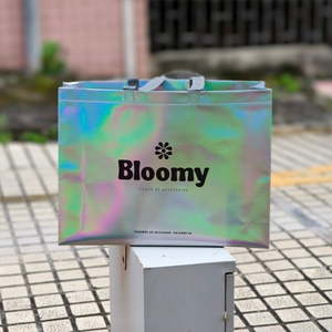 Sac de courses réutilisable en non-tissé avec poignées et bandoulière, en métal, haute qualité, nouveau, imprimé logo, écologique - Product Image 4