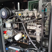 Grupo Electrógeno Silencioso Perkins de 20kW 24kW 30kW 50kW de Potencia Primaria, Equipado con Leroy-Somer, Edición con Tanque de Combustible Grande