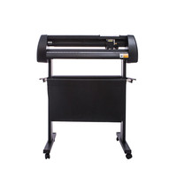 E-cut Plotter de corte de vinilo de corte, Plotter de corte con contorno automático, con motor paso a paso