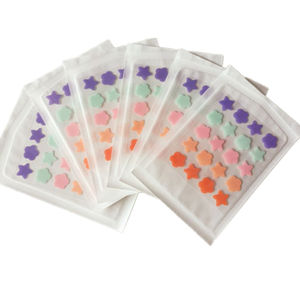 <span class=keywords><strong>Patch</strong></span> d'acné en forme d'étoile de cœur et de fleur, 50 pièces, emballage personnalisé, <span class=keywords><strong>Anti</strong></span>-acné, salicylique hydrogilide - Product Image 2