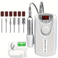 Nouvelle Offre 2026 : Ponceuse à Ongles Électrique de Bureau Rechargeable 30000 tr/min pour Manucure et Acrylique