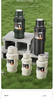 Bouteille thermos d'extérieur portable de grande capacité de 3200ml pour garder au chaud pendant 36 heures Flacon hydro de jus de café