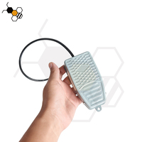 Pneumatische Bienenstockrahmen-Nagelmaschine mit einstellbarer Breite, 6 Nägel pro Druck, Holz-Bienenrahmen-Montagegerät, Imkerei-Werkzeug