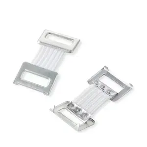 Đàn hồi Băng Clip băng quấn Clip căng kim loại móc cài có thể thay thế bọc Fastener Clip cố định kẹp móc