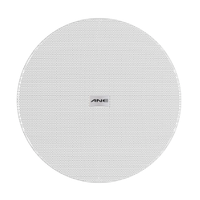 Haut-parleur de plafond PA sans fil passif 50W 4,5 pouces haut de gamme sans cadre, compatible 100V, avec grille métallique en ABS et design métallique