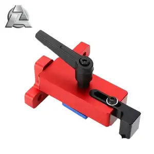 ZJD-BT012 wood working guide rail limiter other hand tools miter 45 type aluminum t track stops