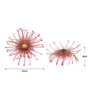 Alfiletero de Plástico con Flores Artificiales de Leucospermum Protea para Decoración de Hogar y Oficina en Jarrones - Product Image 2
