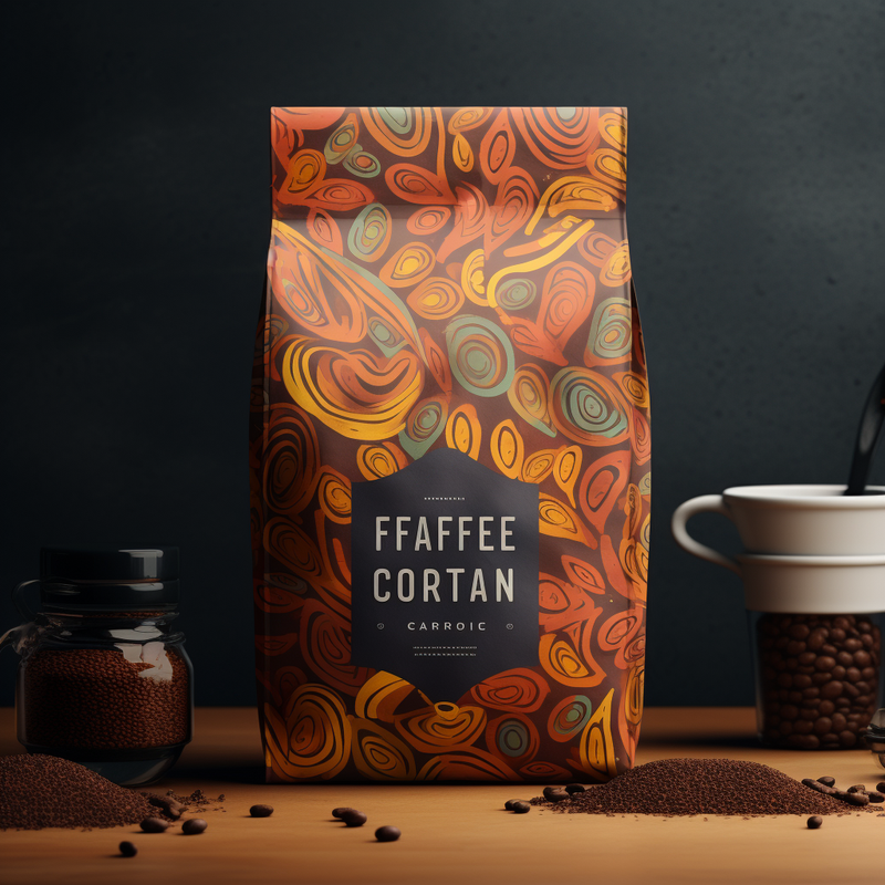 Custom Printed PE Aluminum Foil Coffee