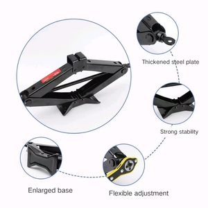 Mini Hydraulic Scissor <strong>Jack</strong> 1.5t <strong>Car</strong> <strong>Jack</strong> for <strong>Car</strong> Made of Steel Portable Quick <strong>Manual</strong> Lift for Camper RV VAN SUV Truck - Product Image 3