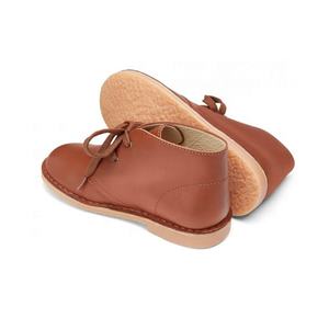 Zienchozii — bottes chuka en cuir Tan pour enfant, chaussures d'<span class=keywords><strong>hiver</strong></span>, fabriquées à la main, personnalisées - Product Image 4