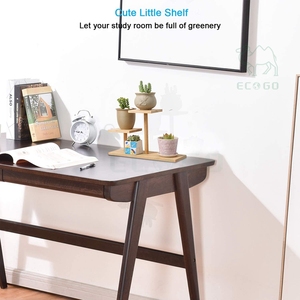 Mini kits de propagation en bambou moderne et durable à 2 niveaux avec finition peinte pour le bureau et la maison - Product Image 2