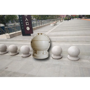 Moule de béton préfabriqué en plastique en forme de boule pour jardin extérieur - Product Image 3