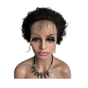 Perruque à base de dentelle française légère et superposée, haute densité, avec racine naturelle pré-épilée, <span class=keywords><strong>cheveux</strong></span> de bébé, <span class=keywords><strong>couleur</strong></span> mixte, transparente, longue, <span class=keywords><strong>pour</strong></span> usage quotidien - Product Image 2