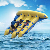 Bateau banane gonflable sur mesure / Tubes gonflables banane / Bateaux à pédales / Bateau banane gonflable aquatique