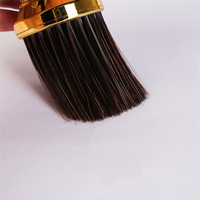 Brosse à lumière douce, peigne, plumeau pour le cou, accessoires de coiffeur, outils, ensemble d'équipements de salon de coiffure par galvanoplastie de luxe, vente en gros