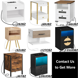 Venta al por mayor de mesas auxiliares modernas para sala de estar de lujo, marca HOOBRO Mesa auxiliar <span class=keywords><strong>Muebles</strong></span> para el hogar, Mesas decorativas para lámpara de sala de estar - Product Image 1