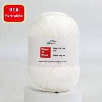 8ply 75g 2mm Thick 100% Acrylic Fancy Yarn Super Soft Dyed Blended Yarn for Hand Knitting Weaving Embroidery Knitting Sweaters