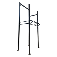 Rack de Crossfit Multifuncional de Acero y Hierro Personalizado de Fábrica, Estructura de Gimnasio Portátil y Resistente para Uso Comercial en Exteriores