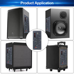 VIRE <span class=keywords><strong>7.4V</strong></span> 리튬 이온 배터리 휴대용 오디오 패널 2.0CH 스테레오 12V 듀얼 채널 블루투스 앰프 자동차 및 야외 노래방 - Product Image 6