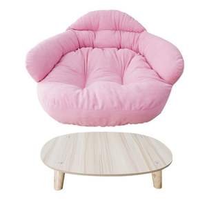 Venta al por mayor de logotipo personalizado elevado lavable suave gato perro sofá - Product Image 6