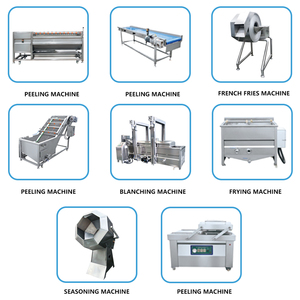 Línea de Producción Inteligente de Papas Fritas Semiautomática y Compacta Control de Temperatura Digital, Grado de Exportación. Grado Alimenticio - Product Image 6