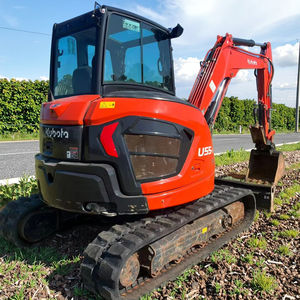 Mini-pelleteuse de 5 tonnes d'occasion à vendre Pelles sur chenilles Kubota U55 KX155 en stock - Product Image 2