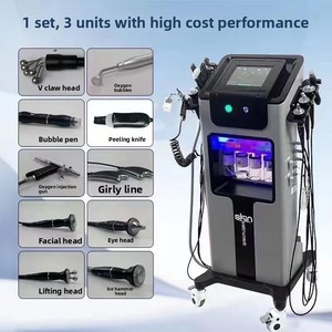 Large Bubble Facial Instrument Black Pearl Comprehensive Beauty Instrument Pore Cleansing Hydrating Lifting Oxygen Jet - Product Image 3