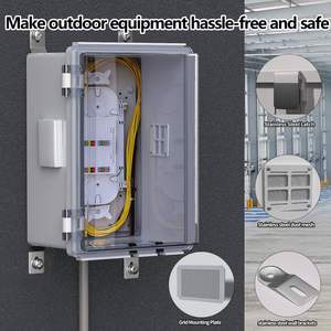 एब्स विद्युत जंक्शन बॉक्स 8.7 'x6. 7' x. 3 'इलेक्ट्रॉनिक्स और उपकरण बाड़े इलेक्ट्रिक बॉक्स - Product Image 2