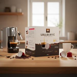 100 Capsule Compatibili Nespresso Lollo Miscela Argento 0,11g/capsula Cialde di Caffè Premium e K-Cups - Product Image 3