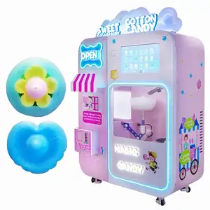 Guangdong Supplier Best Commercial Electric Cotton Candy Machine For Sale Stainless Steel Cotton Candy Machine