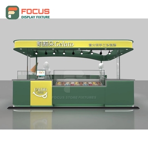 ชั้นวางสินค้ากาแฟแบบทนทาน โครงไม้เนื้อแข็ง สำหรับบริเวณรับสินค้าแบบนำกลับบ้าน ชั้นวางโชว์กาแฟหน้าร้าน - Product Image 2