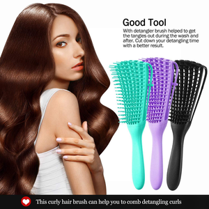 <span class=keywords><strong>Brosse</strong></span> à cheveux ronde en gros avec picots en plastique, <span class=keywords><strong>brosse</strong></span> à coiffer les cheveux au laser pour le séchage à domicile et les outils de barbier - Product Image 1