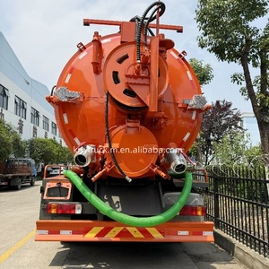 Camión de succión de lodos y aguas residuales con bomba de vacío a presión de 8000-25000 litros, superventas, fabricado en China - Product Image 5