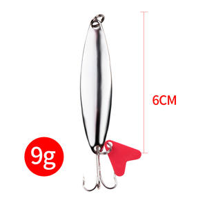 Leurres de <span class=keywords><strong>pêche</strong></span> en mer longue coulée métal Vib dur Spinner Jigs leurre de <span class=keywords><strong>pêche</strong></span> truite cuillère leurre - Product Image 5