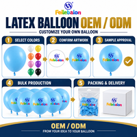 Ballons en latex multicolores de haute qualité en gros, 12 pouces, 100 unités, CE/EN71/BSCI/CPC pour les fournitures de fête de remise des diplômes