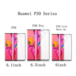 <span class=keywords><strong>Pellicola</strong></span> protettiva <span class=keywords><strong>per</strong></span> schermo in vetro temperato curvo 3d 9h <span class=keywords><strong>per</strong></span> Huawei P30 Pro - Product Image 2