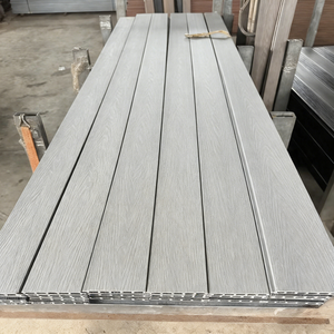 Échantillon Gratuit Nouvelle Technologie WPC Planches de Terrasse Extérieures en <span class=keywords><strong>Bois</strong></span> Embossé 3D Effet Grain de <span class=keywords><strong>Bois</strong></span> 25mm pour Piscine 8 Pieds 16 Pieds - Product Image 1