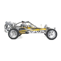 Voiture RC en métal à l'échelle 1/5 ROFUN BAHA 360SS 2026 avec moteur à gaz Nitro 36CC, châssis CNC, RTR, Buggy Baja tout-terrain, émetteur WFLY X9S