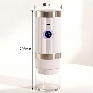 Molinillo de café eléctrico portátil de 40 mm con muelas cónicas, recargable por USB, para viajes y uso doméstico. - Product Image 2