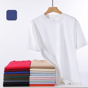 Camisetas de Hombre de Talla Grande, Tejidas, con Hombros Caídos, 100% Algodón, 230g, Personalizadas al por Mayor, Fabricante 2024 - Product Image 4