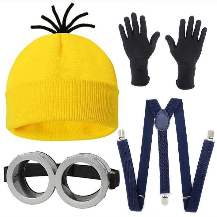 navy blue strap 4-piece set